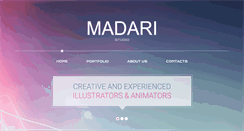 Desktop Screenshot of madaristudio.com